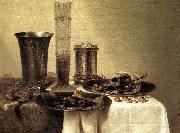 Breakfast Still Life Willem Claesz Heda